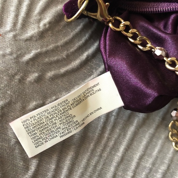 🎉🌹HP🌹🎉Liz Claiborne Beaded Evening Hand Purse - Picture 7 of 10